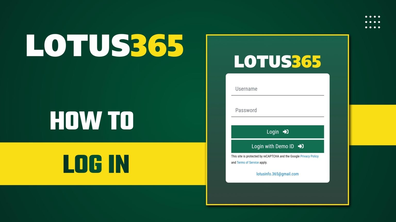 Lotus365 Login